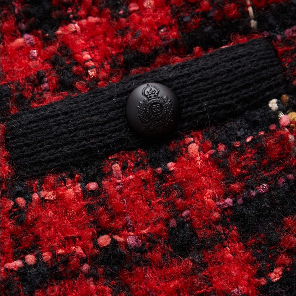 Mango Pocket Tweed Jacket - Picture 14 of 15